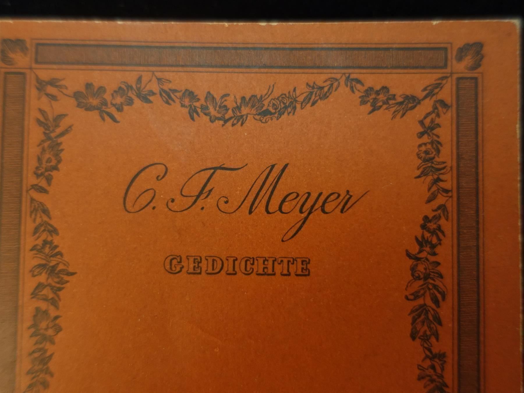 Alle Münzen: C.F. Meyer Gedenkschrift 1925 – Gebraucht aus Gutenswil von Optico