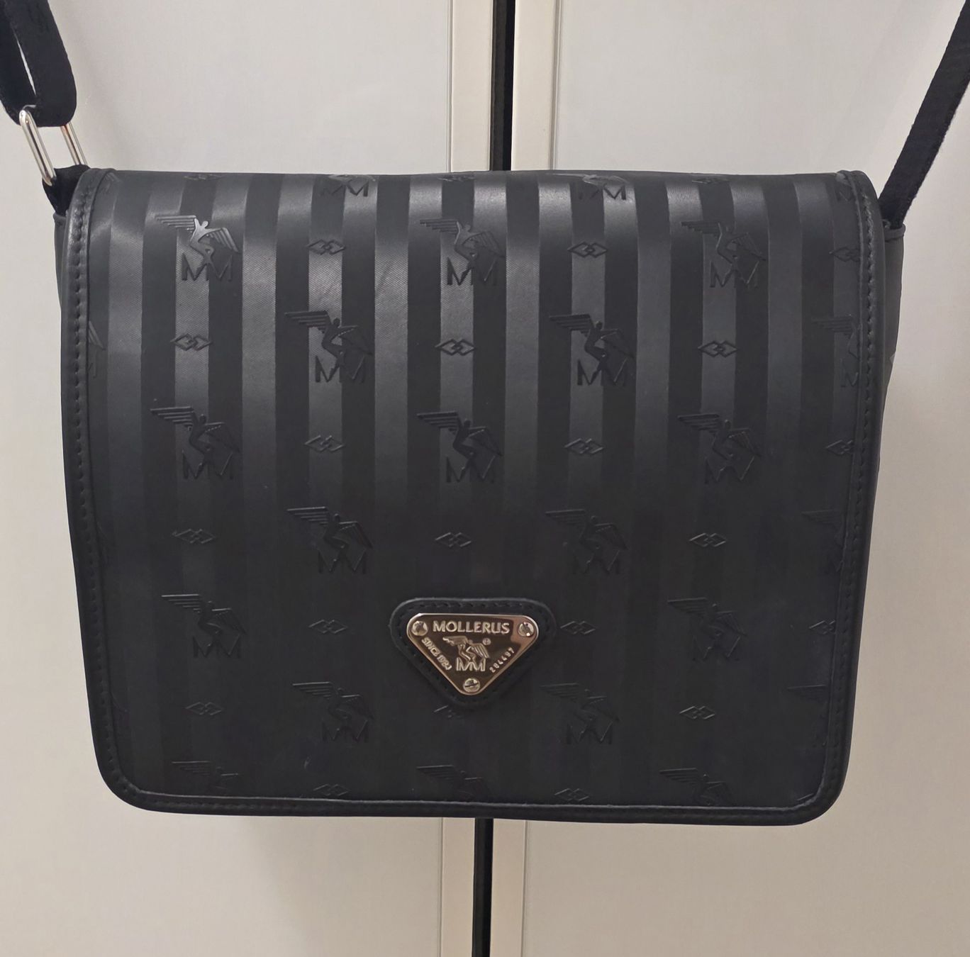 Maison Mollerus Borse da donna: Maison Mollerus QUADRO schwarz-silber – Usato da Erlinsbach venduto da Beatrice_Aargau 1