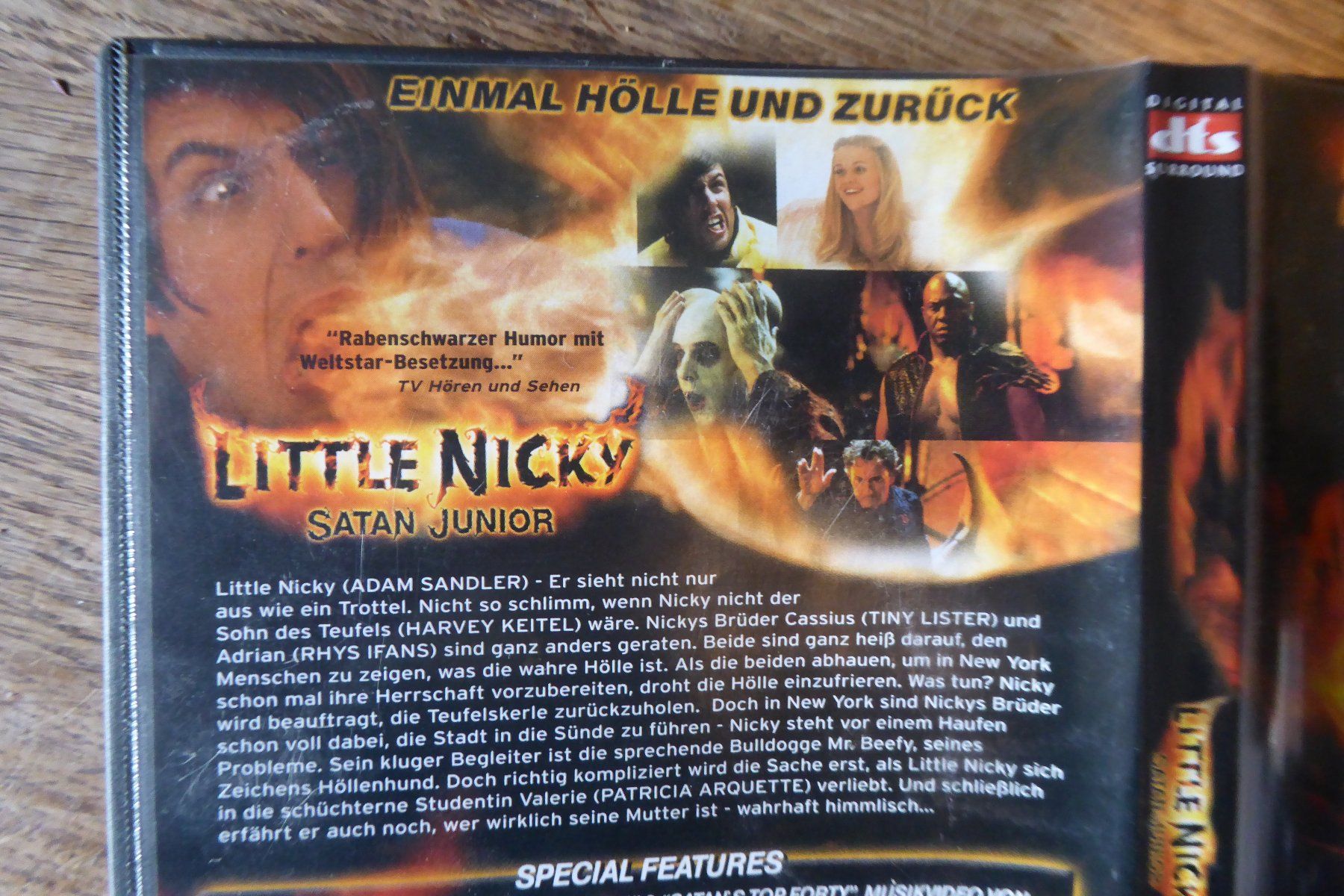 Tutti i DVDs: DVD Little Nicky Adam Sandler Satan Junior – Usato da Allschwil venduto da Summelsarium 1