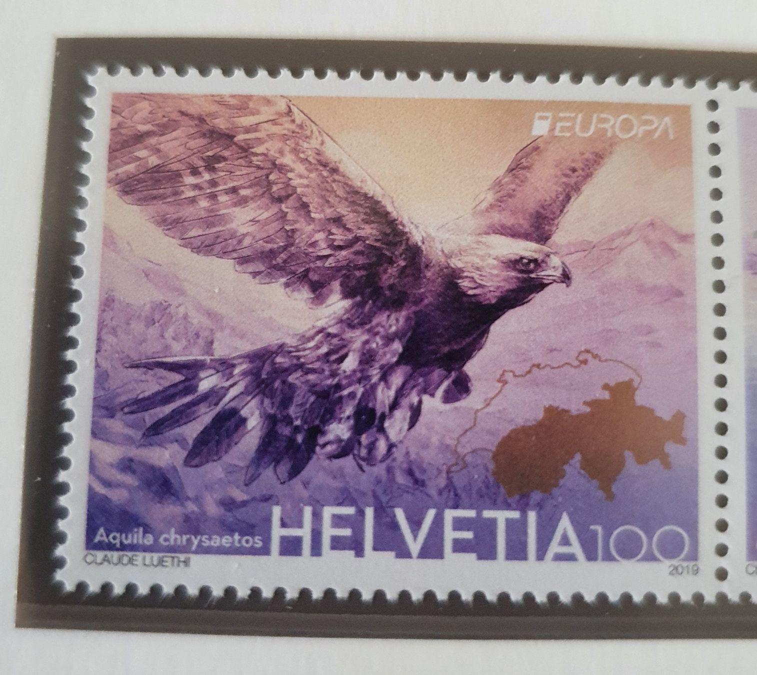 Tutti i francobolli: 2019  Europamarke Vögel  ** – Usato da Alten venduto da Regenwasser 1