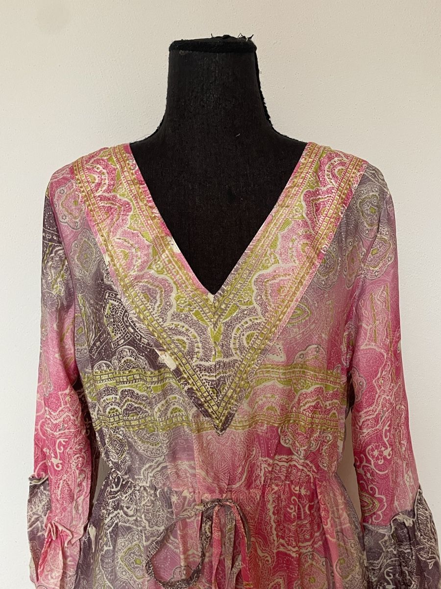 Vestiti: Boho Maxi Stufenkleid  in Seidenoptik – Nuovo (secondo la descrizione) da Sigriswil venduto da ck56 3