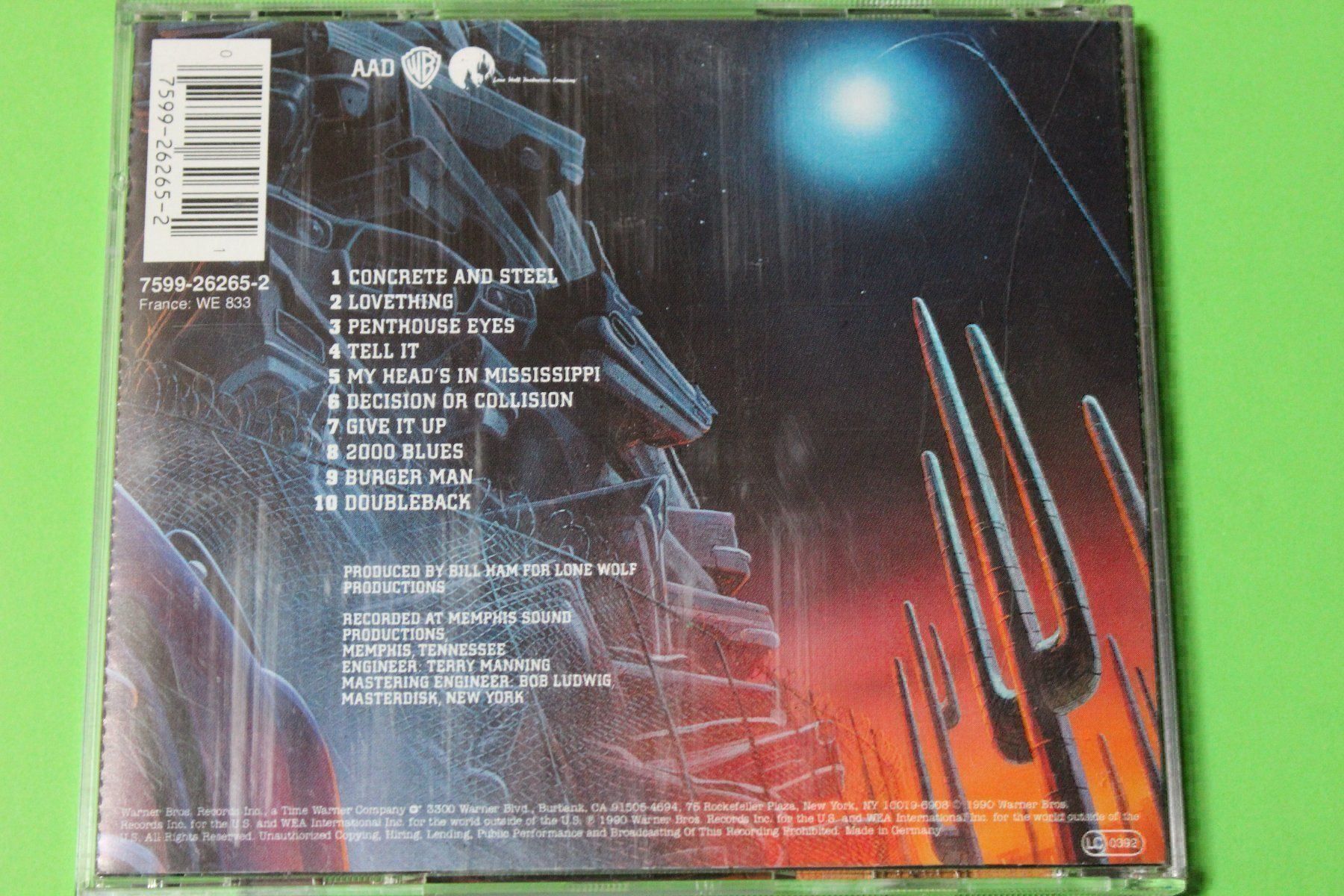 CDs: ZZ TOP - RECYCLER CD 1990 – Gebraucht aus Tübach von JamesStone 1