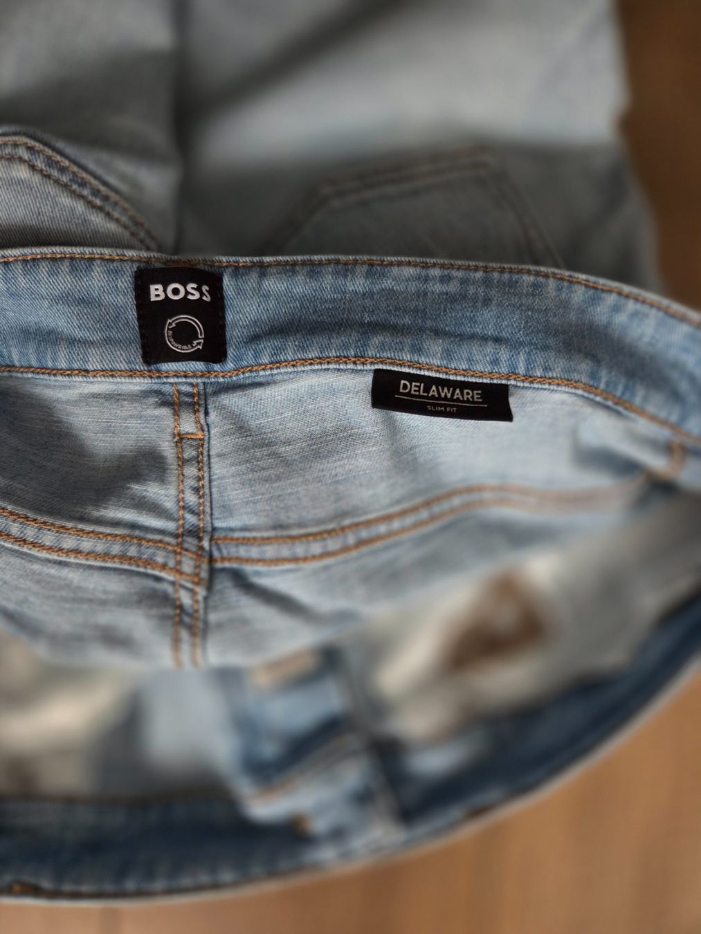 Hugo Boss Jeans: BOSS Jeans Slim Fit - turquoise, 36/30 – Usato da Rickenbach SO venduto da Bytebull 4