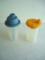 2 Tupperware Schütteln-Behälter/Shaker mit Ausgiesser 500 ml