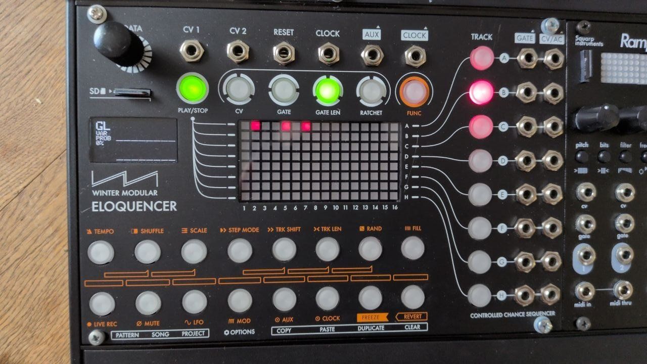 Strumenti musicali: Eloquencer Winter Modular CV/Gate Sequencer Eurorack Modul – Usato da Bern venduto da archer.hostettler