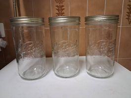 Lot de 3 bocaux grands "le parfait"