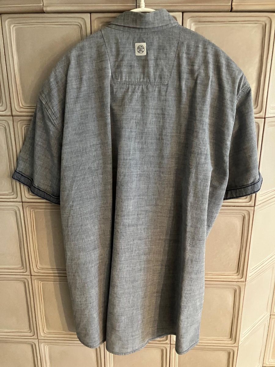 Tom Tailor Hemden: Tom Tailor Herren Hemd, Kurzarm, Gr. XXL, Baumwolle – Neu (gemäss Beschreibung) aus Einsiedeln von zue_82pm 1