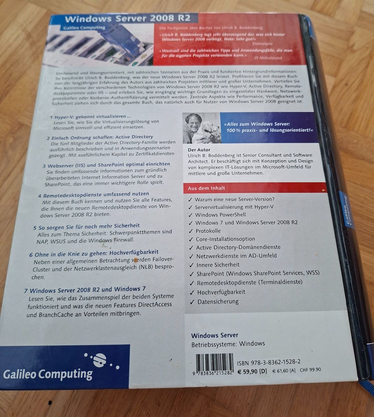 Bücher: Windows Server 2008 R2: Das umfassende Handbuch. Inkl. Hyper – Neu (gemäss Beschreibung) aus Hauptwil von jorami 1