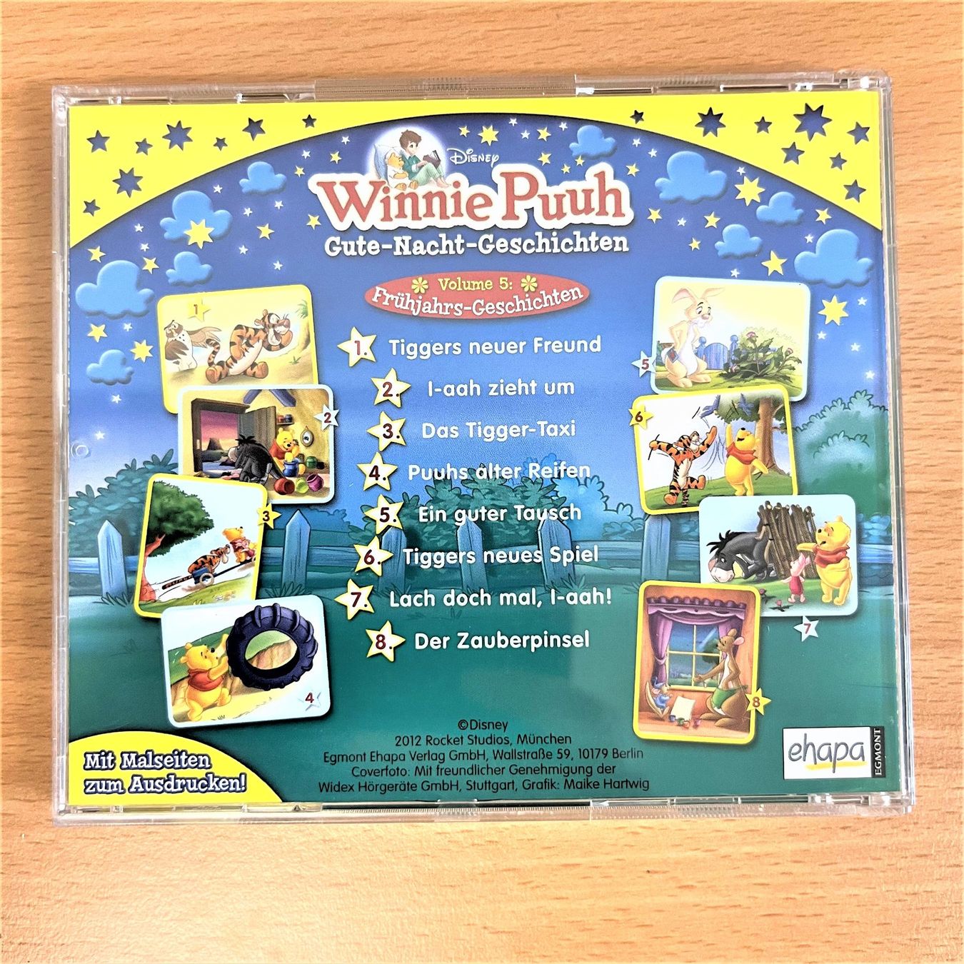 CD: CD - Winnie Puuh - Gute-Nacht-Geschichten - Volume 5 – Usato da Amlikon-Bissegg venduto da allerlei-versand 2