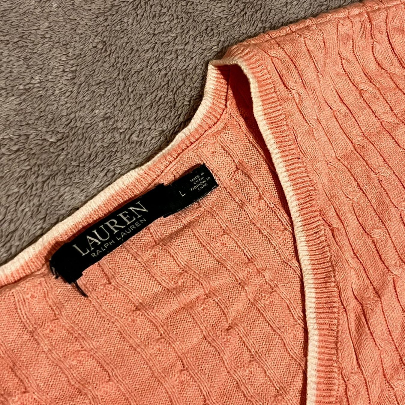 Ralph Lauren Maglioni & Felpe: Pull Ralph Lauren rose pale – Usato da Marin-Epagnier venduto da csc_8765 2