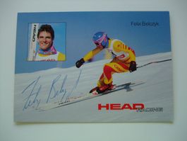 FELIX BELCZYK (CAN) AUTOGRAMMKARTE TOP