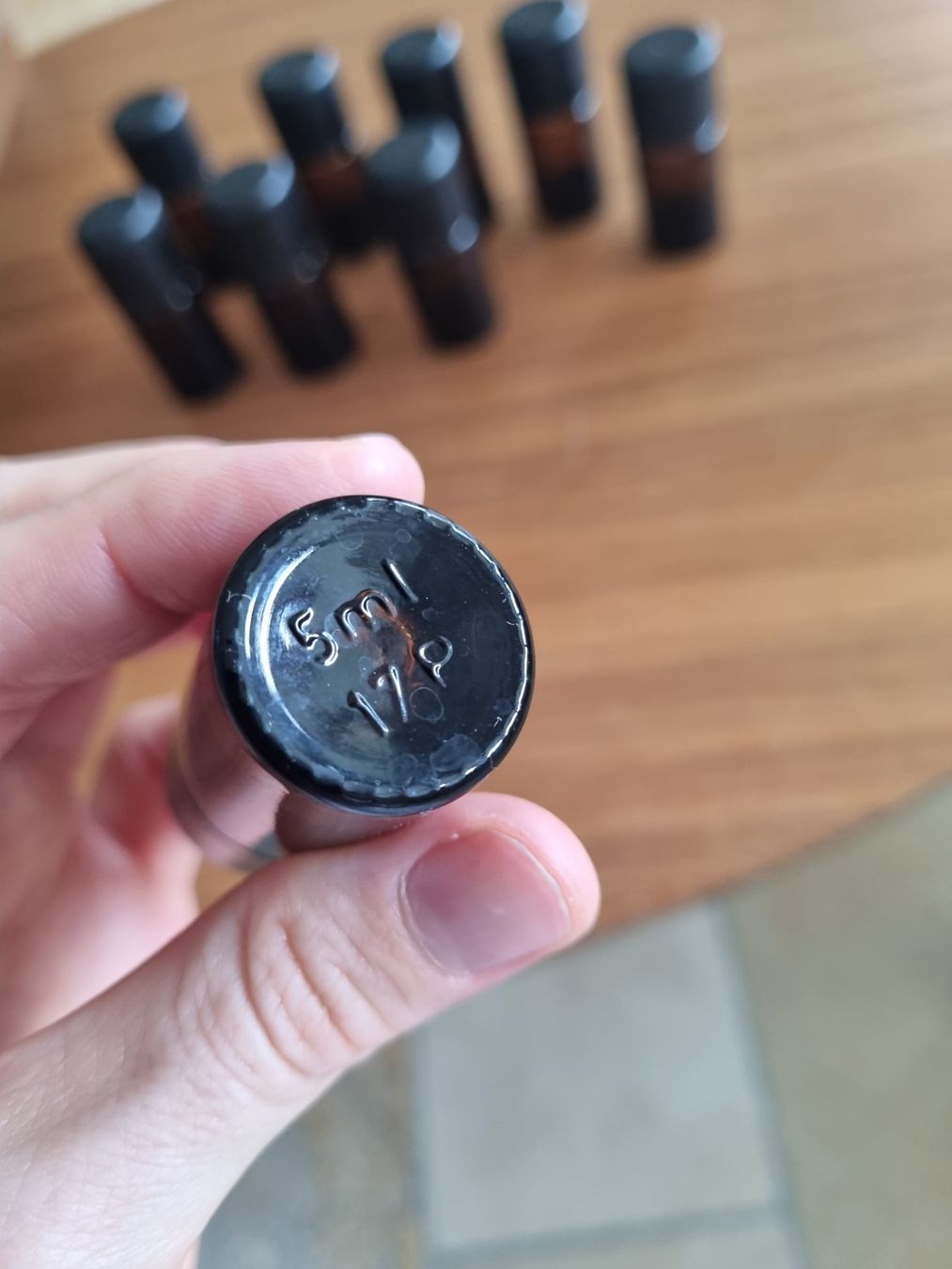 Laborzubehör: 9 x Apothekerflasche 5ml braun – Gebraucht aus Jona von YinYang9 3
