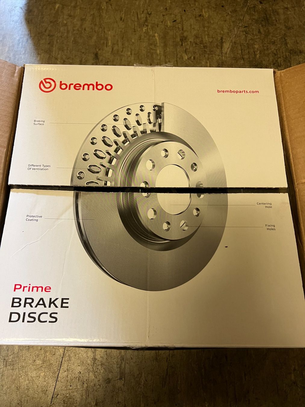 Brembo Tutti pezzi di ricambio auto: Brembo Scheiben Hinterachse VW-AUDI etc. – Nuovo e nell'imballaggio originale da Wallisellen venduto da COMPAX-Wallisellen 2