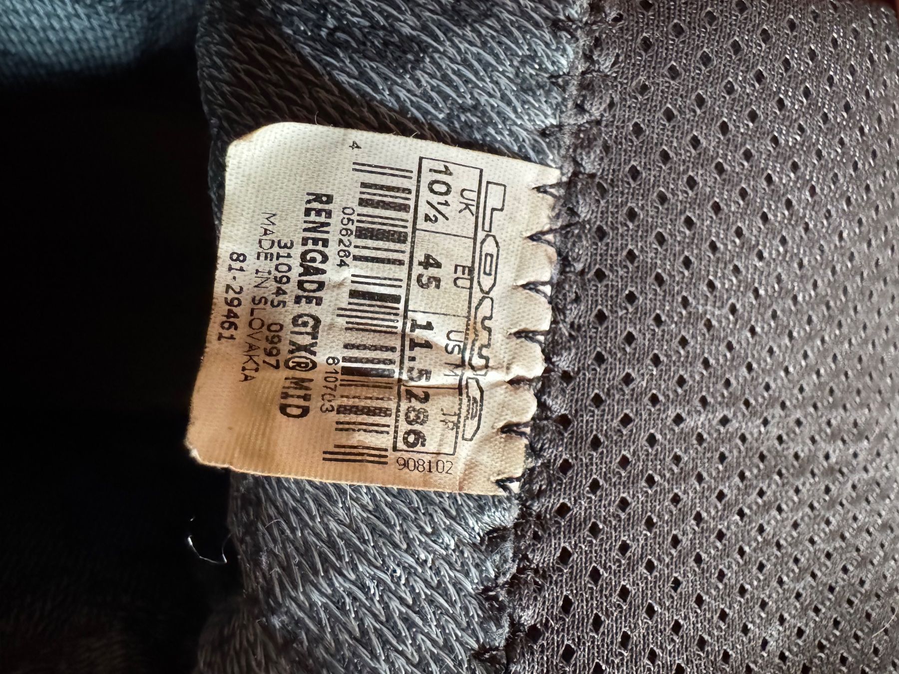 Lowa Scarpe da uomo: Lowa Renegate GTX mid Wanderschuhe Grosse 45 – Usato da Hasliberg Hohfluh venduto da dio_vd7f 2