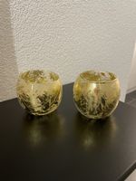 2 Goldene Teelichthalter von My Home, Weihnachten 🎄