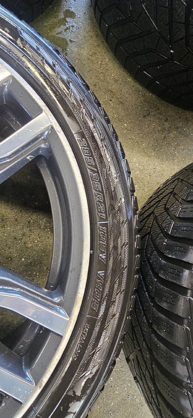 BMW Pneumatici & Ruote complete: BMW x5  x6  Originale 21" Winerräder – Usato da Jonen venduto da Virus-Cumprar 4
