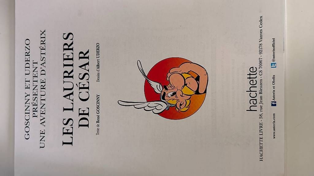 Comics: Astérix : Les Lauriers de César - n°18 – Gebraucht aus Penthalaz von Brunogtr35 2