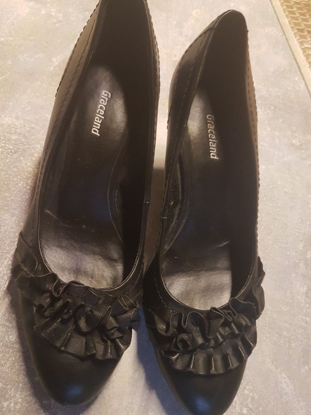 Graceland Damenschuhe: Escarpins noirs grandeur 38 marque Graceland – Gebraucht aus Villiers von san_jn5w 6