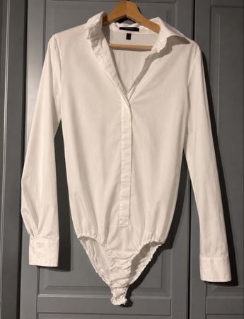 Bodybluse weiss Gr. 40 wie neu