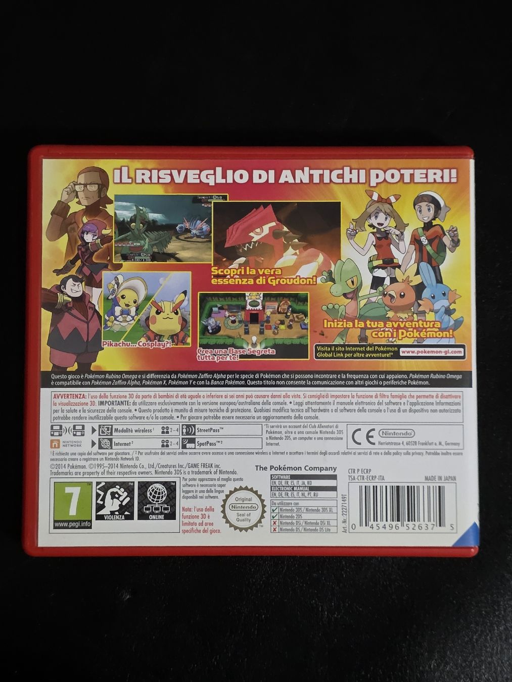 Giochi: POKÉMON OMEGA RUBY | NINTENDO 3DS – Usato da Bellinzona venduto da egemon 1