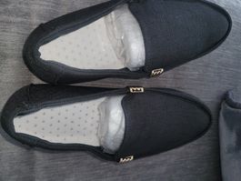 Schicke Herren Schuhe, Stoff, Grösse 39, neuwertig!