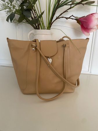 Lancaster Damen Leder Handtasche/Rucksack