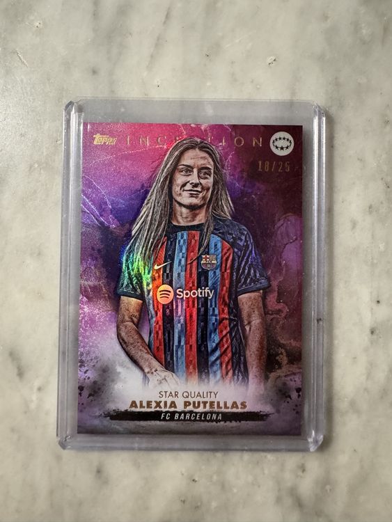 Carte Topps Deco UCC 2024-25 – Alexia Putellas – FC Barcelone – Chrome