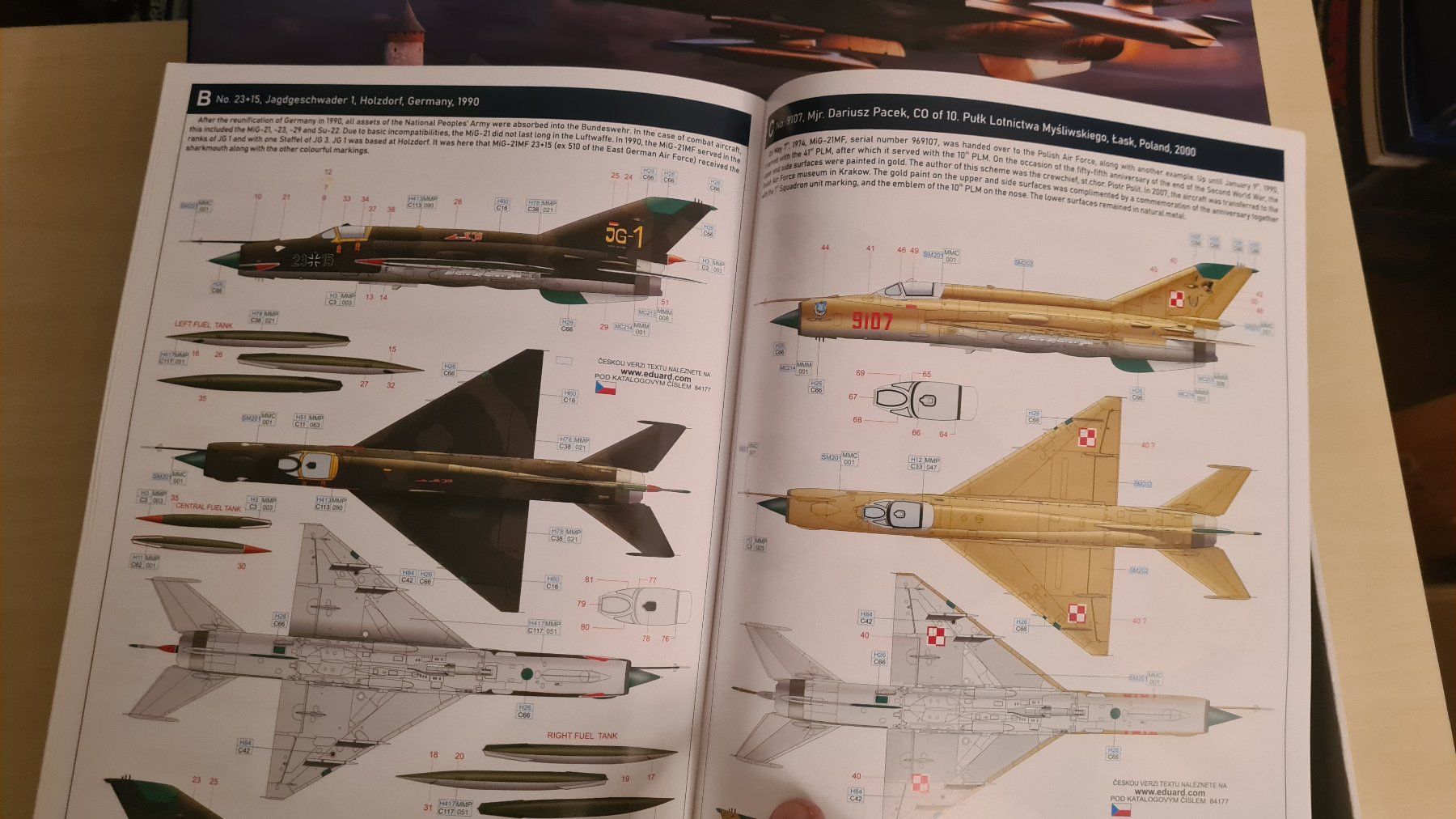 Kit di modellismo & Modellini statici: 1:48 MiG-21 MF - Eduard 84177 – Nuovo (secondo la descrizione) da Bassersdorf venduto da jackbmw 4