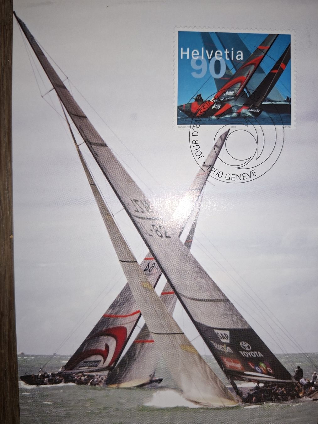 Tous les timbres: Alinghi Maximumkarten  – D'occasion à Balgach par SIMEON27 5