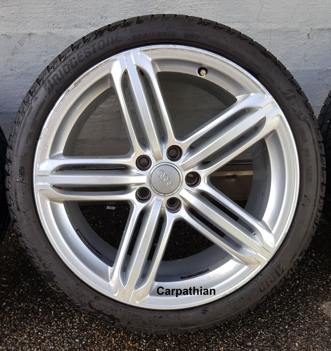 Audi Pneumatici & Ruote complete: ORIGINAL Audi A4 Kompletträder 19" **TOP ANGEBOT** – Usato da Unterlunkhofen venduto da Carpathian 2