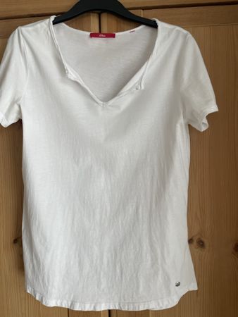 Weisses Shirt Gr M S. Oliver 