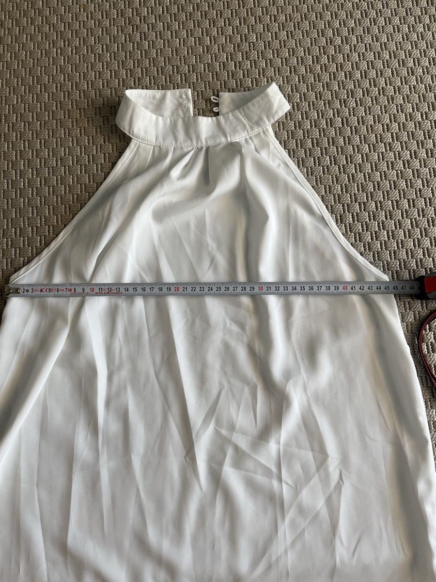 Tops: Neckholdertop, weiss, M – Gebraucht aus Solothurn von Bobesch08 5