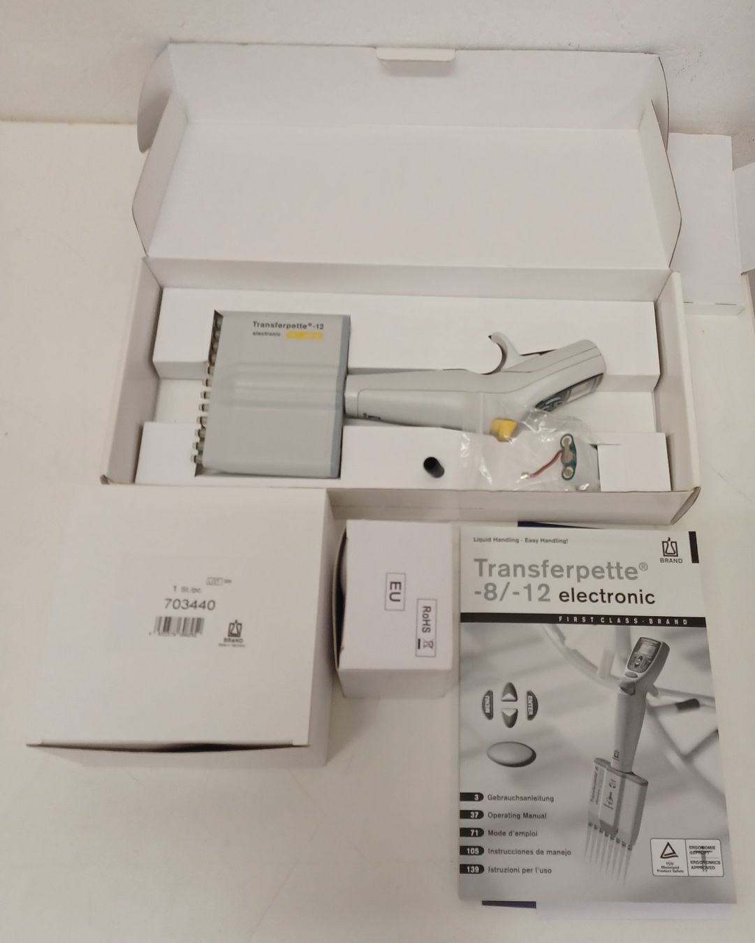 Accessori da laboratorio: Brand Transferpette 12 – Nuovo (secondo la descrizione) da Niederdorf venduto da LeptonAG_Labor 2