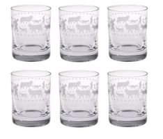 STEINLIN 6 Stk. Schnapsglas Alpaufzug