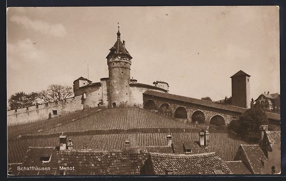 Cartes postales: AK Schaffhausen, Munot – D'occasion à Berlin par bartko-reher