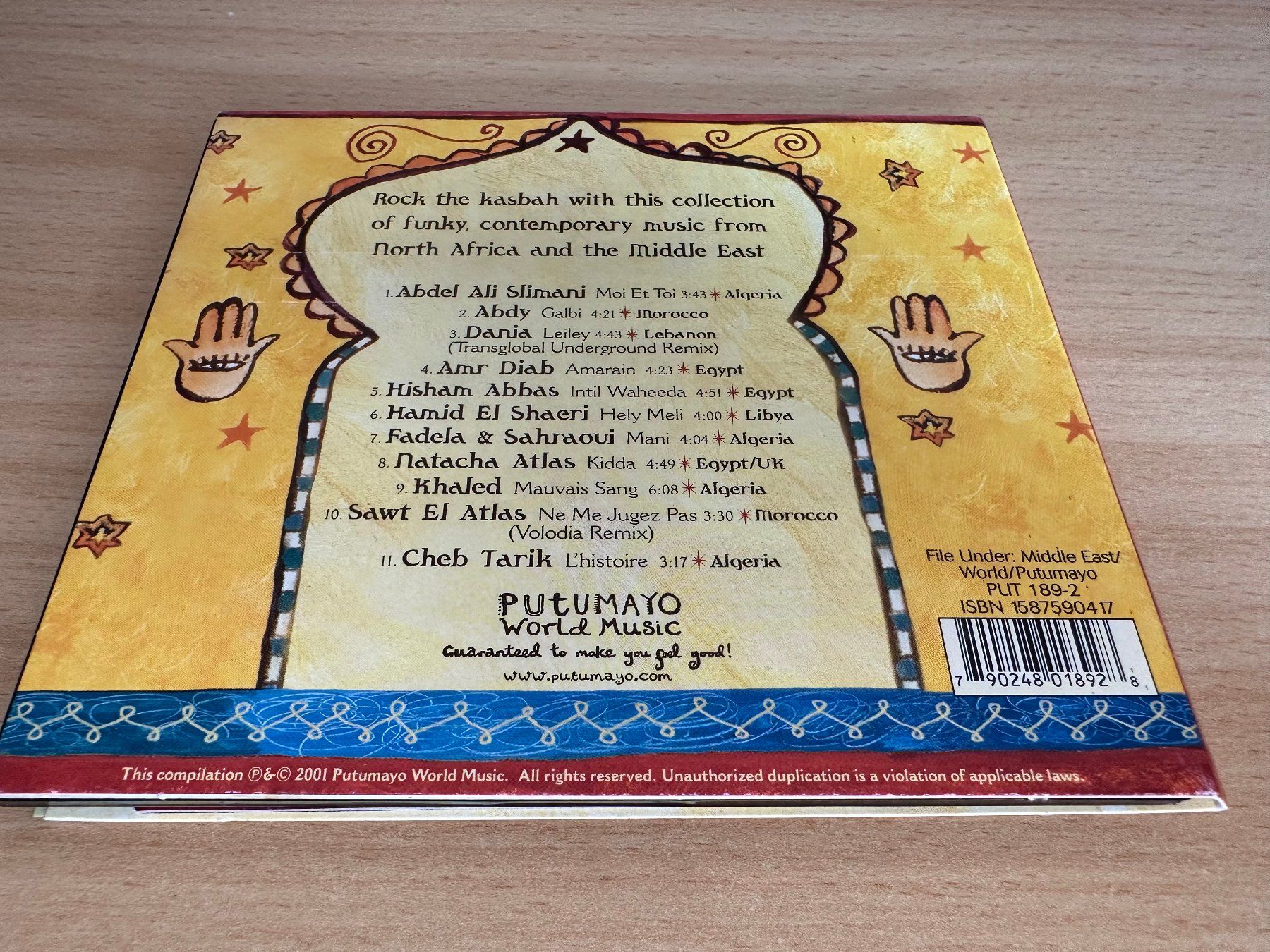 CD: Various – Arabic Groove – Usato da Rikon im Tösstal venduto da Alpenmutz 1