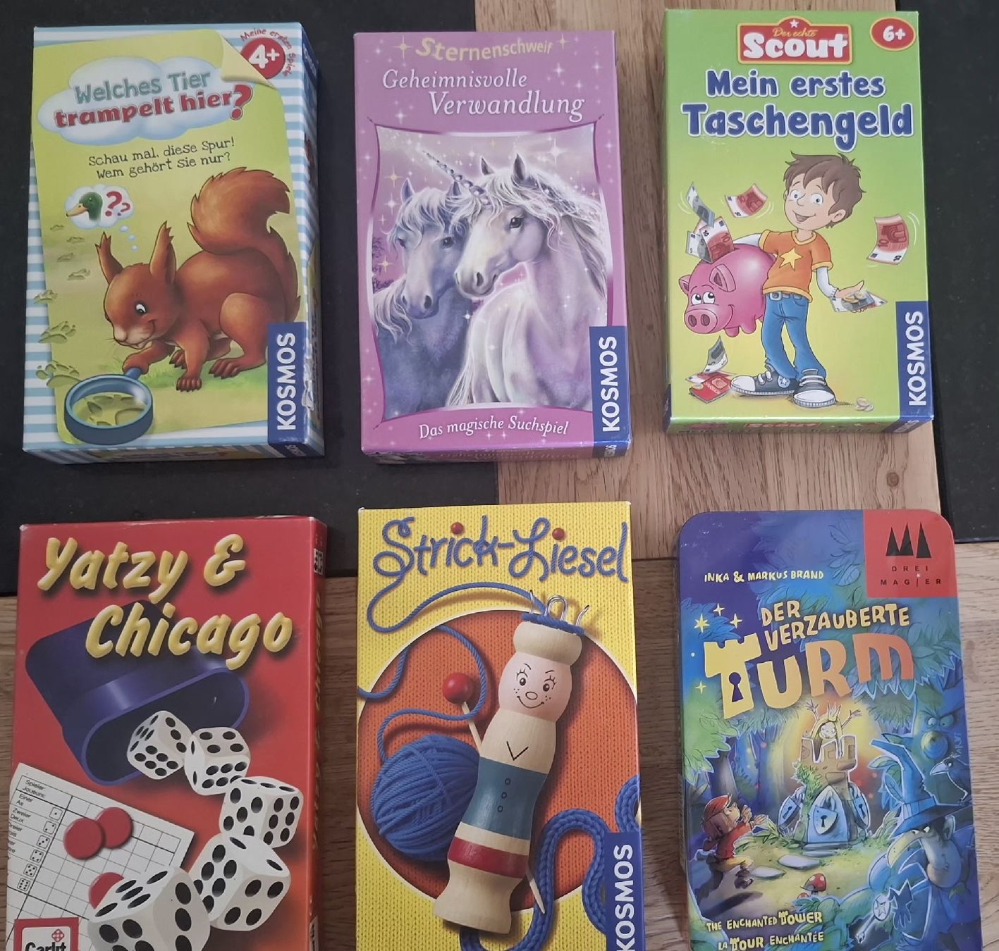 Jeux: Versch. Kinderspiele – D'occasion à Wäldi par Fergiu