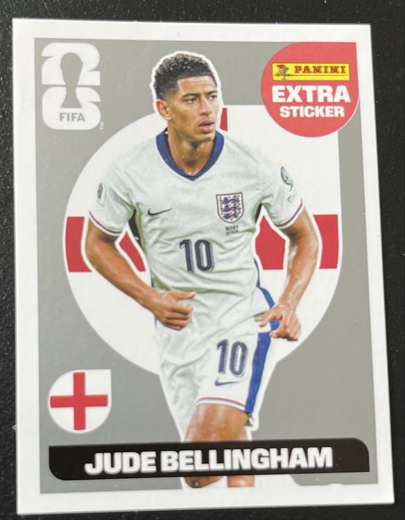 Panini FIFA WM 2026 Extra Sticker - Jude Bellingham (Gebraucht) in ...