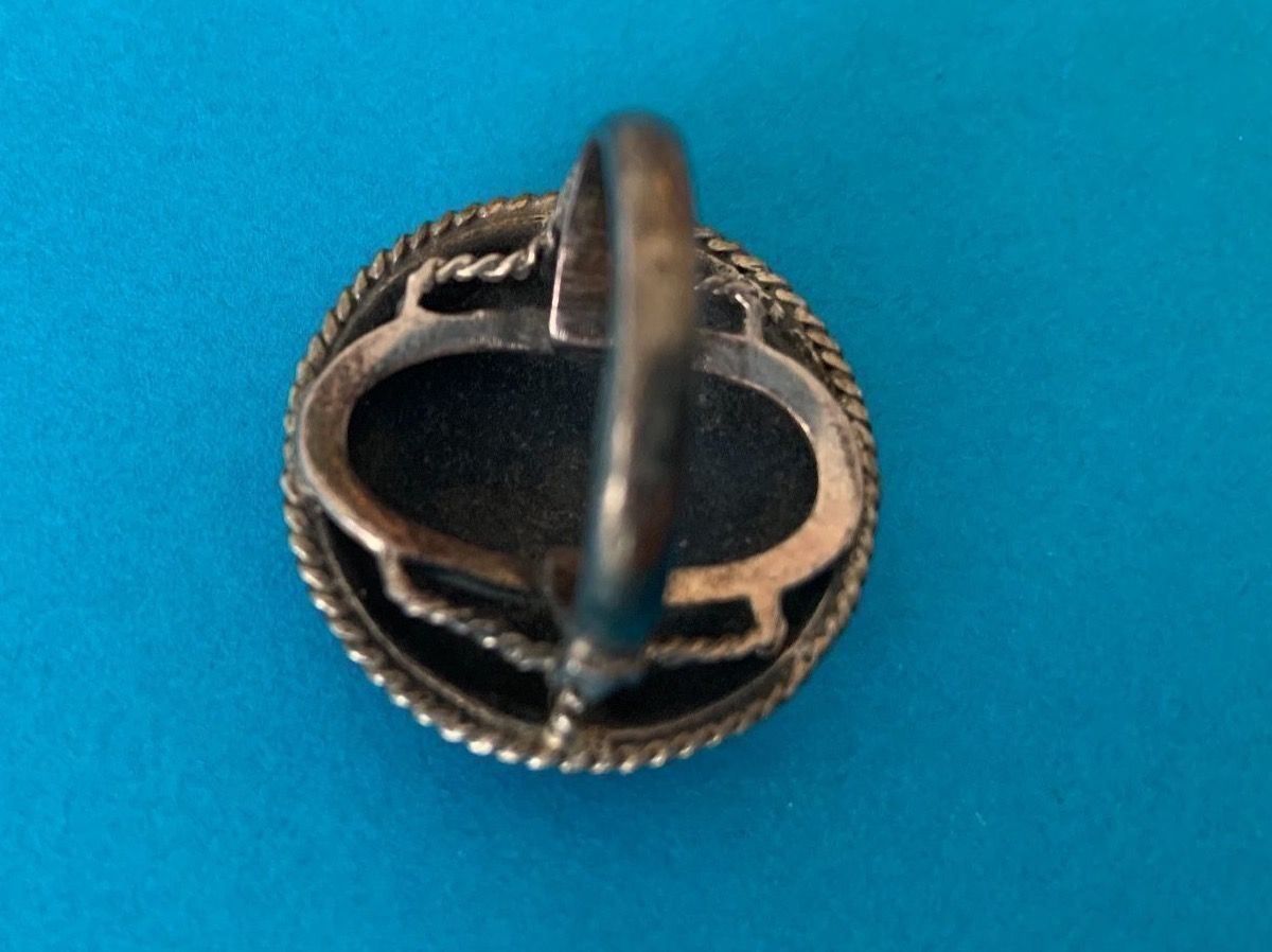 Anelli: Knopf-Ring 54 gross! – Usato da Dittingen venduto da Bijoubelle 3