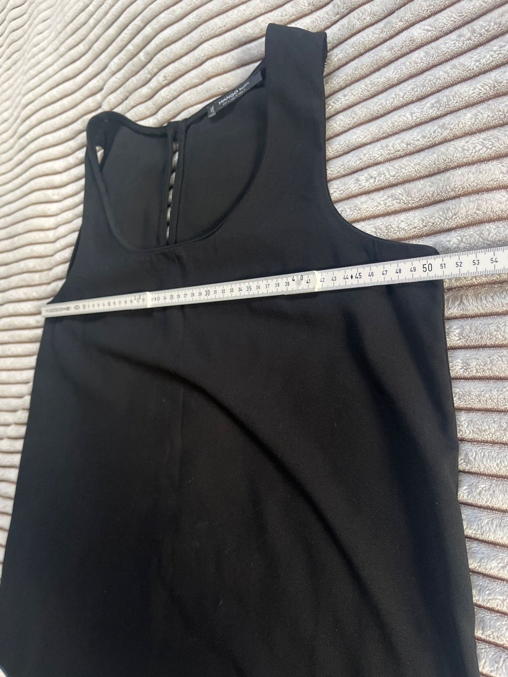 Mango Top: Schwarzes elegantes Top Mango Gr. L luftig leicht – Usato da Kaisten venduto da saleforfun 4