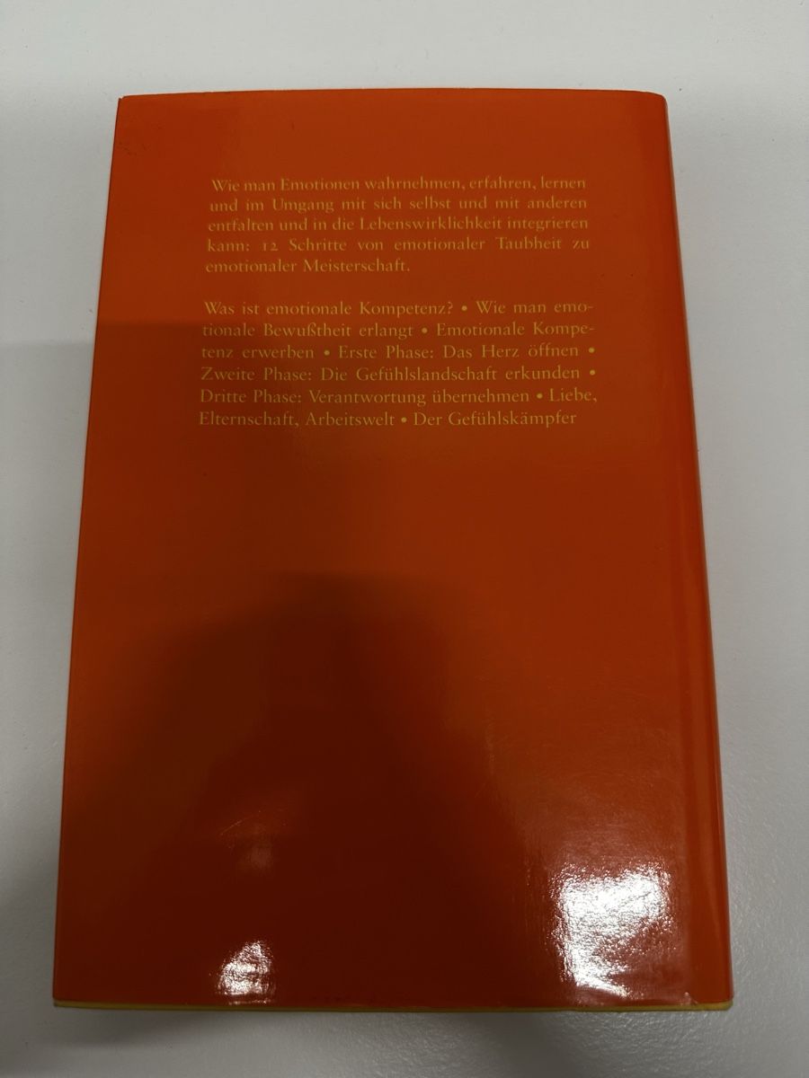 Livres: Buch Emotionale Kompetenz Claude Steiner gut erhalten – D'occasion à Eglisau par Brewster1 1