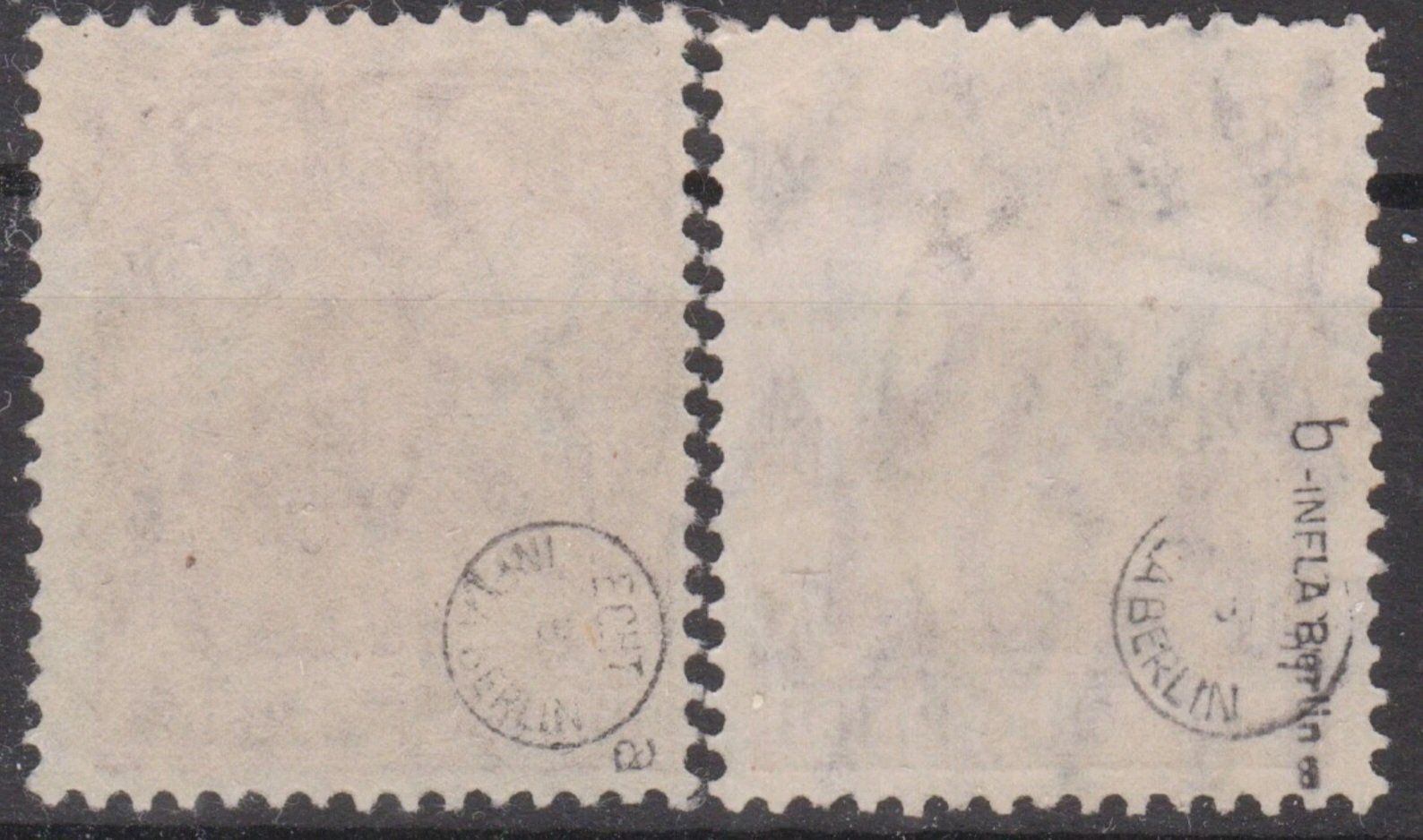 Tutti i francobolli: Deutsche Germania Nr.103 a/b gestempelt Geprüft BPP – Usato da Kriens venduto da Nidfeld45 1