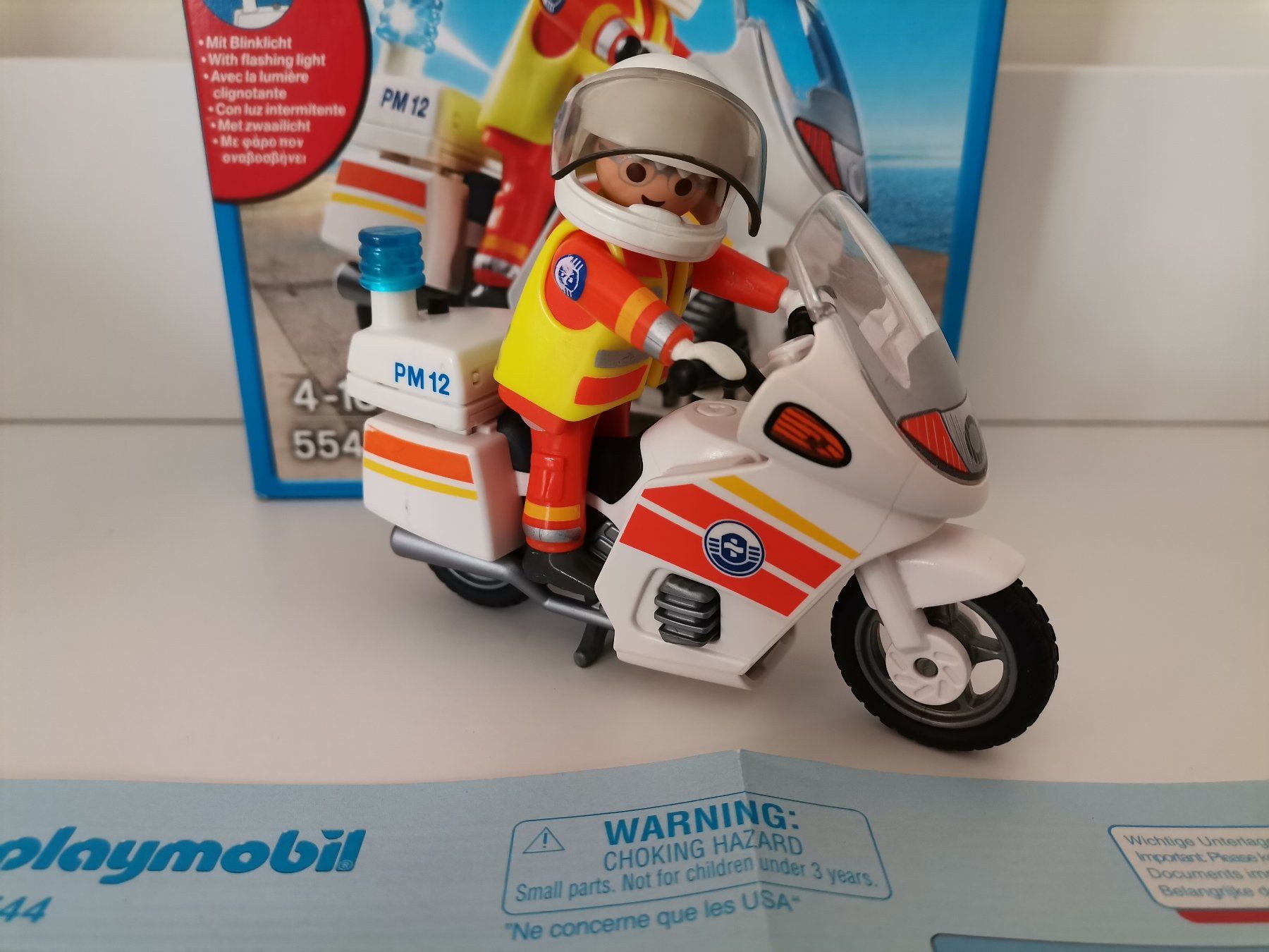 Playmobil Giocattoli: Playmobil Moto Secours référence numéro 5544 – Usato da Onex venduto da Neimad7 1