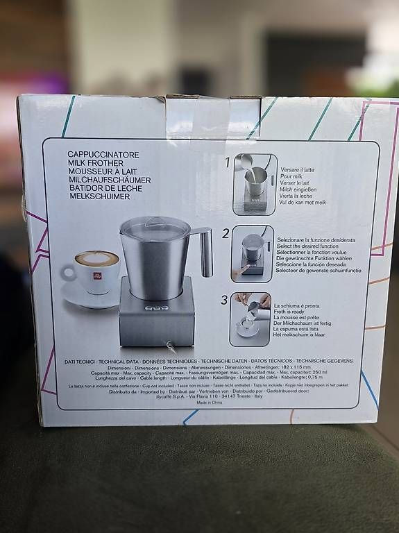 Elettrodomestici da cucina: Cappuccinatore elettrico Illy – Usato da Lamone venduto da mar_5pwb 1
