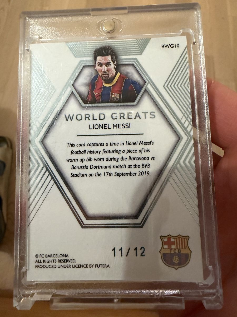 Topps Sammelbilder & Trading cards: Messi Topps X Futera X Panini Bundle – Neu (gemäss Beschreibung) aus Arbon von NoLimit28 1