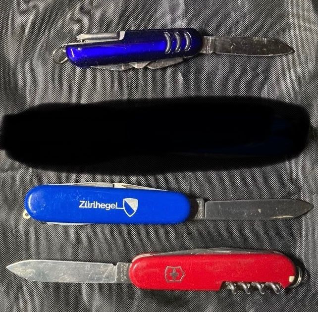 Taschenmesser: 3 Sackmesser – Gebraucht aus Jonen von Sevenb 1