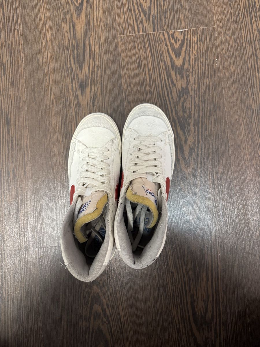 Nike Scarpe da uomo: Baskets Nike Blazer Mid Blanc Rouge Taille 41 – Usato da Cottens FR venduto da dio_d7ds 1