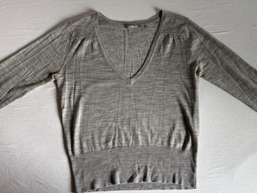 Pulls & Sweat-shirts: Merino Wollpullover Grau, Gr. L - Top Zustand! – D'occasion à Vilters par Sidsel_M