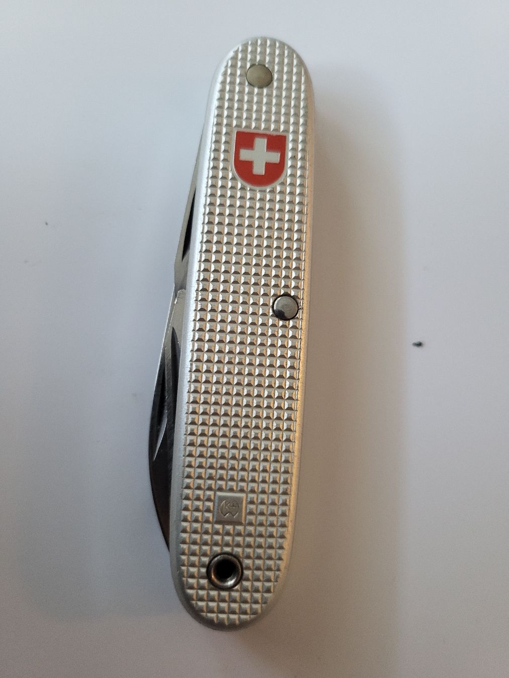 Schweizer Armee Coltelli tascabile: Originales Schweizer Soldatenmesser /silber, 78 – Usato da nunningen venduto da mic_88k2