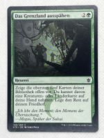 Magic: The Gathering Karte - Das Grenzland ausspähen - MTG